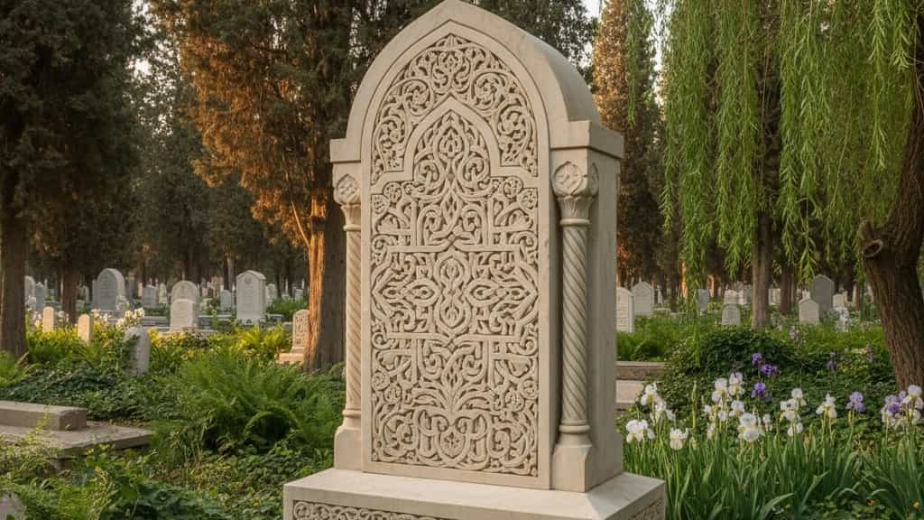 فروش سنگ مزار خاص با طراحی و اجرا در تهران